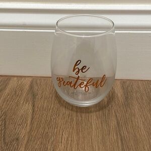 🧡 stemless wine glass
